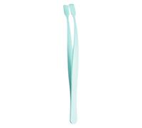 Eyelash Applicator Tool - Precise Lash Styling Control, Slim Stainless Steel Finish For Beauty Routines, Non-slip Grip + Curved Tweezer Alignment, Stainless Steel Construction Polished Texture