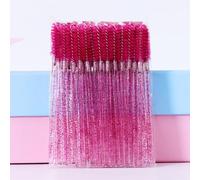 Eyelash brush crystal rod solid spiral, small brush eyelash eyebrow brush eyelash comb makeup tool