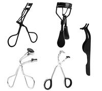 Eyelash Curler, 5 Pieces Professional Eyelash Curler False Eyelash Tweezers Metal Eyelash Curlers Eyelash Clip for All Eye Shapes (5Sizes)