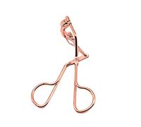 Eyelash Curler Carbon Steel Eyelash Curling Tool Portable Cosmetic Makeup Curler, Rose Gold