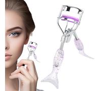 Eyelash Curler, Eye Pliers for Eyelashes, Precision Eyelash Curler in Fishtail Shape with Comb Teeth, Portable Makeup Accessories, Beautiful Ergonomic Eyelash Tools for Opening the Eyes and Raised Wim