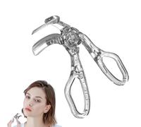 Eyelash Curler, Frameless Eyelash Curler,Wide Mouth Frameless Eyelash Curler | Curled Eyelash Lift Clamp with Comfortable Handle Lifts and Defines for Beautiful Lashes