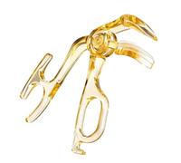 Eyelash Curler, Frameless Portable Hand Styling Tool with Comb, 3.9 Inches