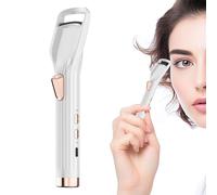 Eyelash Curler - Heated Rechargeable Curler, Lash Styler Curlers || Adjustable Electric Eyelash Curlers | Beauty Tools with 3-Temp Modes for Women Girls Home Salon Travel Work Wedding
