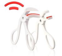 Eyelash Curler, Long-Lasting Curl Wide Angle and Detail Eyelash Curlers Set with 2 Silicone Refill Pads Professional Lash Curler Makeup Tool for Women Girls