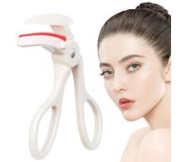 Eyelash Curler, Makeup Accessory with Integrated Comb - Easy Grip Eyelash Clip for Women Girls Beginners Mascara Application
