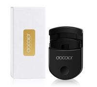 Eyelash Curler Portable Lash Curler with 1 Silicone Refill Pads Mini Travel Eye Lashes Curlers Professional Eyelash Curling Clip Makeup Tools for All Eye Shapes