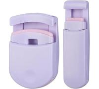Eyelash Curler，Portable Major Travel Eyelash Curler，Soft Lash Silicon Pads No Damage to Lashes，for All Eye Shapes, Pinch-Free Design