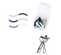 Eyelash Curler Refills Compatible with Shiseido,Eyelash Curler Refills 24PCS,Silicone Lash Curler Refill Pads Compatible with Shiseido,Colorful