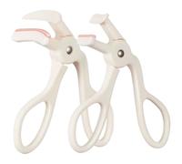 Eyelash Curler with 2 Silicone Refill Pads, Professional Lash Curler Makeup Tool for Women, Girls, Long-Lasting Curl Wide Angle+Detail Eyelash Curlers