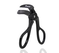 Eyelash Curlers, Plastic Eyelash Curler with Silicone Refill Pads Premium Eye Lash Curler for No Pinching Makeup Tool Black 0902