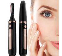 Eyelash Curlers Quick Heated Lash Curler,Fast Heating Electric Eyelash Curler USB Rechargeable,Gently and Precisely Grabs and Lifts Lashes for Lasting Curl Natural,Lash Curler with 3 Heated Settings