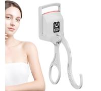 Eyelash Curling Heat, Heated Eyelash Curler - Rechargeable Eye Curler for Eyelashes - Constant Temperature Control, Auto Shut Off, Fast Fire in 8s, Lasting Hold