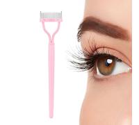 Eyelash Definer Tool, Lash Separator Comb for Clump-frees Mascara, Definer Lash Comb, Precision Eyelash Comb with Fine Metal Teeth, Easy Grip Handle for Perfectly Defined, Natural-Looking Lashes