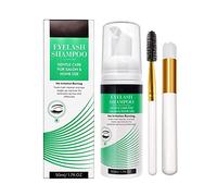 Eyelash Extension Cleanser Eyelid Foaming Cleanser Lash Foam Shampoo for Extensions Oil Natural Lashes Non Irritating Perfect for Salon 50ml 04