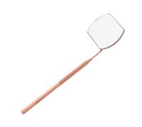 Eyelash Extension Mirror Detachable Rose Gold Stainless Steel Lash Tool for Precise Eyelash Inspection Portable Design for and Personal Use High Definition Clarity for Accurate