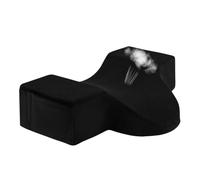 Eyelash Extension Pillow - Butterfly Shape (Memory Foam) Ergonomic Neck Support | Beauty Lash Headrest, Salon Worktable Pillow with Velvet Case & Storage Bag for Eyelash Professionals