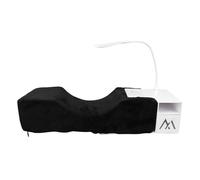Eyelash Extension Pillow, Soft Sponge Eyelash Extension Neck Pillow Eyelash Grafting Shelf Organizer Stand LED Light Set, Beauty Eyelash Curve Salon Pillow Neck Support