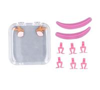 Eyelash Extension Separator Tool, Silicone Lash Separator, Washable Reusable Eyelash Lift Rod with Storage Box, for Professional Beauty Salon and Home Use