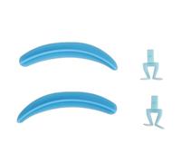 Eyelash Extension Separator Tool Washable Reusable Silicone Base and Legs Lash Extension Assisted Tool for Beauty Salon Professionals and Home Use (Blue)