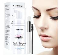 Eyelash Extension Shampoo | Eyelid Foaming Cleanser Lash Foam Shampoo For Extensions - Eyelash Extension Supplies Wash For Extensions And Natural Lashes Paraben Sulfate Free Safe Makeup Mascara Remove