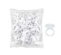 Eyelash Extension Supplies | Lashes Glue Ring Cup,Lashes Glue Ring Cup, Blossom Cups Eyelash Glue Holder, This eyelash glue holder ring is designed to hold 100pcs Ring Fanning Cups Eyelashes Supplies