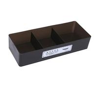 Eyelash Extension Tool Storage Box Organizer Glue Tweezer Holder Black