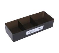 Eyelash Extension Tool Storage Box Organizer Glue Tweezer Holder Black