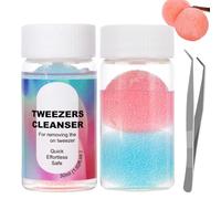 Eyelash Extension Tweezers Cleaner,Lash Cleanser & Remover Tool for Extensions,Effective Tweezer Cleaner for All People,Saves Time,Professional Eyelash Tweezers Cleaning Tool,Cleaned Quickly