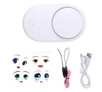 Eyelash Fan Rechargeable Electric Eyelash Dryer Handheld Fan Small Dryer Air Conditioning Blower For Woman Small Lash Electric Air Conditioning Blower For Woman
