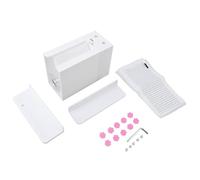 Eyelash Flowering Machine Professional Acrylic Eyelash Separator Automatic Blooming Tool for Lash Extensions with Extension Boards Glue Cups and Accessories Beauty Salon Supplies (White)
