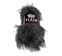 Eyelash Fluffy Furry Milda Flash Knitting Yarn 100g Ball (1193 Slate Grey, 1 Ball)