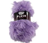Eyelash Fluffy Furry Milda Flash Knitting Yarn 100g Ball (1233 Lavender Whisper, 10 Ball)