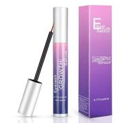 Eyelash Growth Serum, 5ML Eyelash Enhancer Serum, Lash Growth Serum, Eyelash Serum for Growth and Thickness, Natural Lash Booster, Achieve Longer, Thicker, Healthier Lashes
