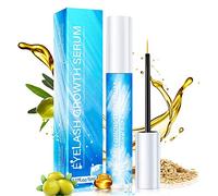 Eyelash Growth Serum for Longer & Fuller Lashes, Lash & Brow Serum with Natural Ingredients, Vegan Eyelash Enhancer for Thicker, Stronger Eyelashes & Eyebrows