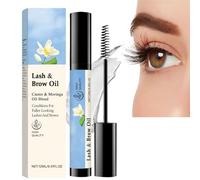 Eyelash Growth Serum,Lash & Brow Enhancing Serum for Defined,Eyelash and Brow Oil,Eyelash Enhancer Serum for Longer Fuller and Thicker,Lash Growth Serum for Adult,Gentle,Non-Irritating Formula
