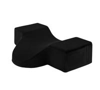 Eyelash Holder - Butterfly Neck Extension | Ergonomic Memory Shaped Headrest with Pockets | Neck and Back Support for Beauty Salon | Velvet & Cust Pillowcase