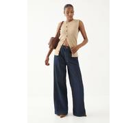 Eyelash Knit Sleeveless Top MissPap Taupe S/M