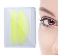 Eyelash Lift Shield - 2 Pieces Silicone Eyelash Curler Pad | Reusable Soft Curl Eyelash Lifting Bar, Makeup Beauty Tool, Silicone Eyelash Curler Pad for Perming the Lower Bunting