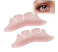 Eyelash Lifting Pads, Only for Perming Step 1, Reusable Korean Lash Lift Patches, Pads Self-Adhesive Eyelash Lifting or Eyelash Lift Tape for the Salon (Glitter Pink)