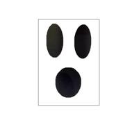 Eyelash Light Decorations Stickers Candy Bucket Candy Jar Cup Face Stickers (Black, B)