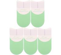 Eyelash Measurement Rulers Plastic Paper Light Green 5pcs