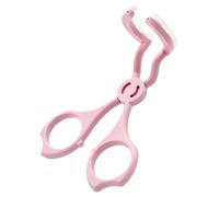 Eyelash Opening Tool - Soft Lens Insertion Tool, Stylish Design | Soft Eyeshadow Opener for Beginners, Includes Silicone Strip for Easy Lens Handling, Pink, Se référer au descriptif, Refer to