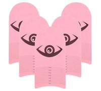 Eyelash Pink Plastic 5pcs Measuring Ruler for Lash Technicians