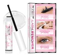 Eyelash Remover for Extensions 5 ml Cluster Lash Glue Remover DIY Lash Extension Remover Eye Makeup Cleanser, Easy Removal of Cluster Eyelashes Gentle Soothing Nourishing Self-Use Oil Texture (5ml)