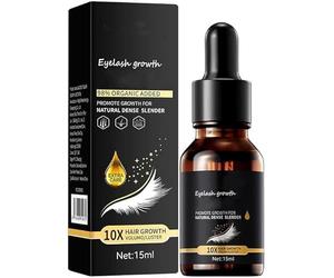Eyelash Serum for Rapid Growth and Thickness, Eye Lash Growth Enhancer Serum Strengthen Moisturize Natural Formular Activate Advance Thicker Longer Lashes 15ML (1pcs)