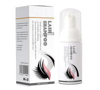 Eyelash Shampoo - Foaming Eyelid Cleaner for Extensions and Natural Eyelashes, Non-Irritating, 30 ml, Gentle Eyelash Extension Shampoo, Perfect for Professional Salon and Home Use
