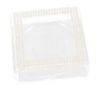 Eyelash Storage Case Transparent Travel Organizer for False Eyelashes Lightweight and Elegant Lash Holder with Pearl Design for Keeping Lashes Clean and Organized