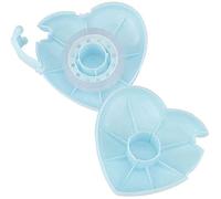 Eyelash tape dispenser stopper Eyeadhesive tape tape strips Heart-shaped discs Tool tapes for eyelash extensions Clever and attractive