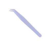 Eyelash Tweezers - 1 x 9.8 cm Eyelash Wisps Tweezers for Eyelash Extensions, Eyelash Extension Isolation Tweezers for Applying Eyelashes, Portable Eyelash Cluster Tweezers for the Look of a